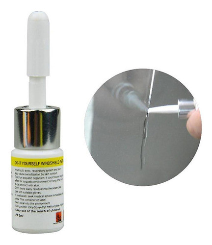 Liquido Resina P/ Reparar Fisuras Rajaduras Parabrisas L14 1