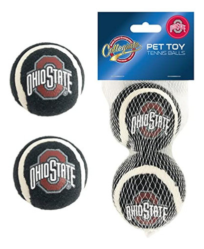 Pets First Ncaa Ohio State Buckeyes Pelotas De Tenis Para Pe 0