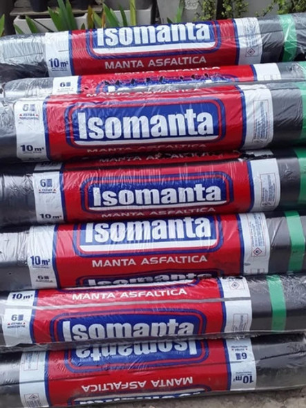Membrana Asfaltica Isomanta Aluminizada 35kg X 4mm 1
