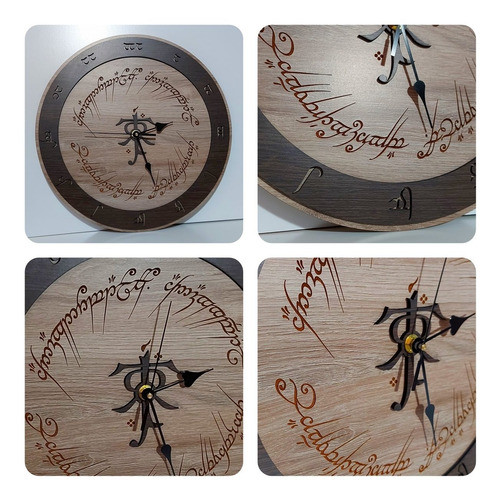 Reloj En Lenguaje Élfico El Señor De Los Anillos 0