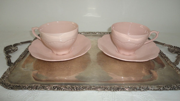 Taza De Te Inglesa Antigua Rosa Guarda Relieve Veala 0