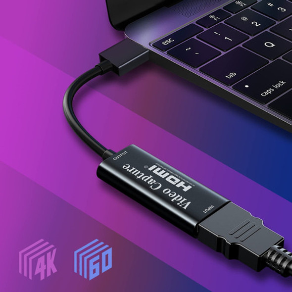 Tarjeta De Captura De Video, Fulfalic 4k Hdmi A Usb, Tarjeta 1