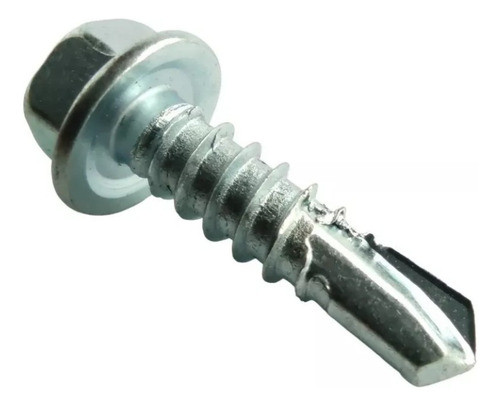 Tornillo Autoperforante Hexagonal Mecha 12x1 X 100un 1