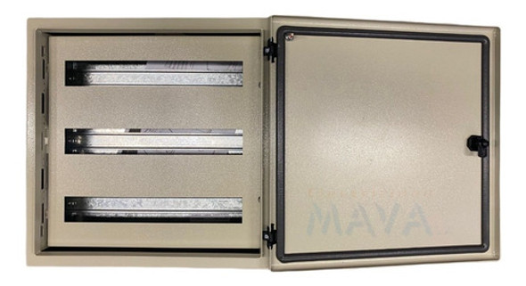 Gabinete Tablero Metalico Termicas Roker 54 Bocas 45x45 Ip65 0