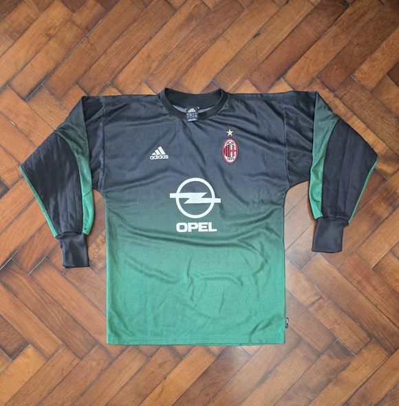 AC Milan 2002/03 Alternative Goalkeeper Jersey – Dida #12 – Size M (Used)