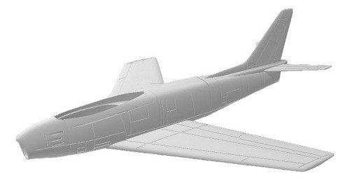 1/48 F86 Sabre En 3d 1