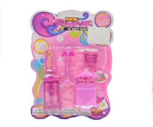 Muebles Para Muñeca En Blister 20x27cm - 60027 0