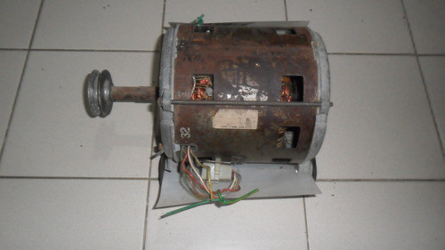 Motor Para Lavarropas Aurora T5508 Usado Sano Polea En V 1