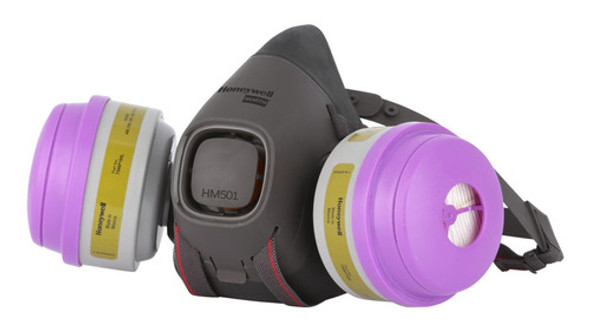 Kit Fumigación Semi Mascara Respiratoria Honeywell Cartuchos 0