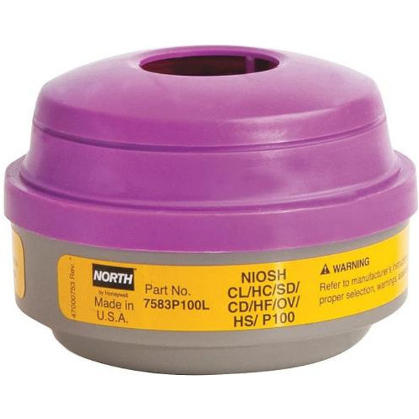 Kit Fumigación Semi Mascara Respiratoria Honeywell Cartuchos 1