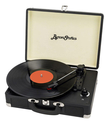 Plato Giratorio Byronstatics, 3 Velocidades, Rca, Aux 0