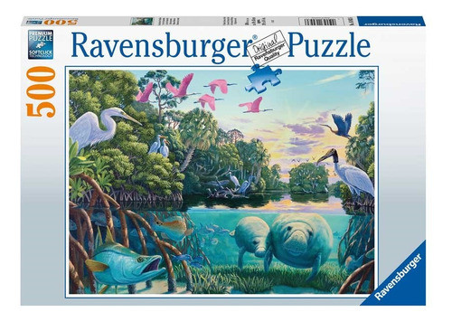 Puzzle Momentos De Manatí 500 Piezas- Ravensburger 1