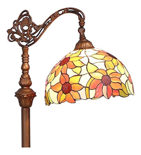Bieye L10515 12 Pulgadas Girasol Estilo Tiffany Vidrieras Le 0 Bieye L10515 12 Pulgadas Girasol Estilo Tiffany Vidrieras Le 0