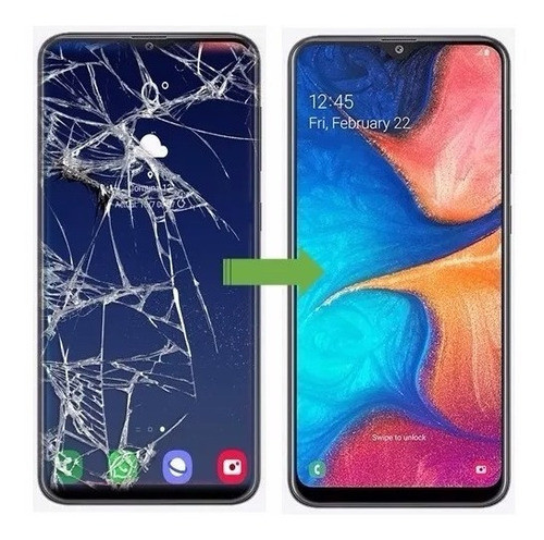 Cambio De Vidrio Frontal Táctil Para Samsung A01 Core A013 0