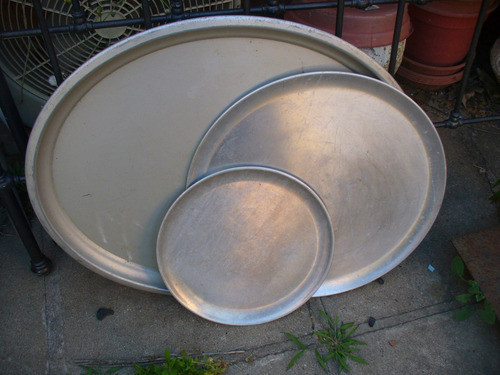 Juego De Bandejas(3) Para Trabajar Arcilla, Ceramica, Etc. 0