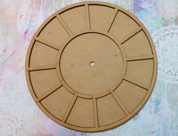 Base Reloj Calado Mod- H Mdf/fibrofacil X 25cm X 10 Unidades 1 Base Reloj Calado Mod- H Mdf/fibrofacil X 25cm X 10 Unidades 1