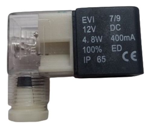 Bobina 12v Dc Electrovalvula Solenoide Neumatica 0