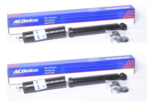 Kit X2 Amortiguador Trasero Acdelco Chevrolet Agile Original 0