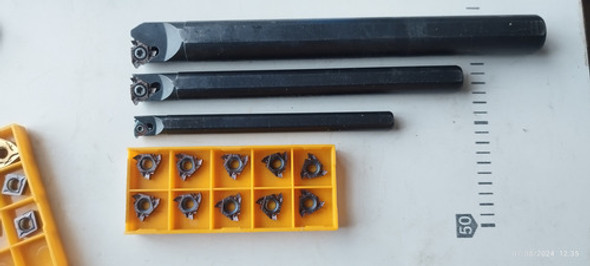 Inserto De Rosca 16ir Ag60  Para Torno Mecánico 0 Inserto De Rosca 16ir Ag60  Para Torno Mecánico 0