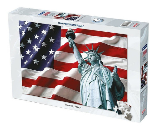 Puzzle Rompecabezas Tomax Estatua De La Libertad 2000 Pieza 0