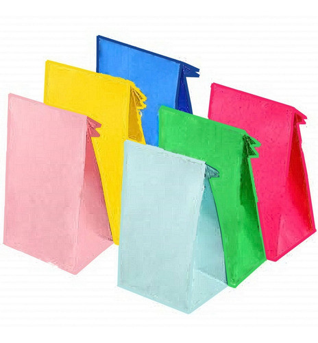 Bolsa Sobre Papel Color Sin Manija 24x12x7 5 Pack X50 (250u) 0