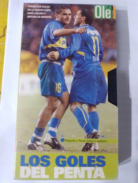 Película Original En Vhs Los Goles Del Penta 0