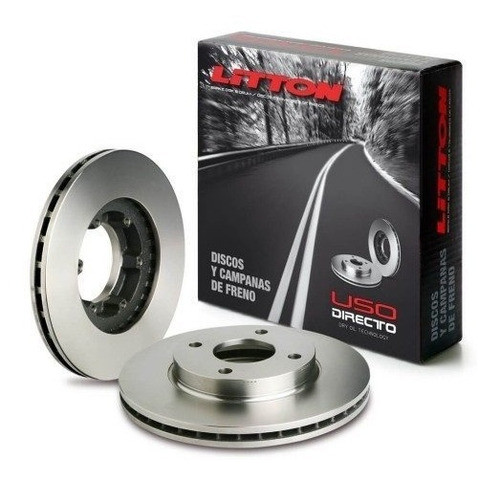 Kit Discos De Freno Fiat Uno Delanteros Ventilados 1