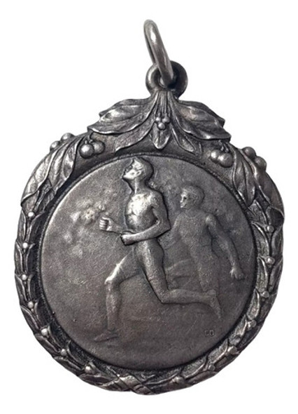 Medalla Sobre Relieve Atletismo Metal Diametro 28 Mm  - 1047 0