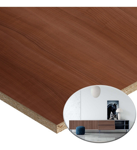 Placa Madera Aglomerado 18 Mm 275 X 183 Mm Nocce Milano 0