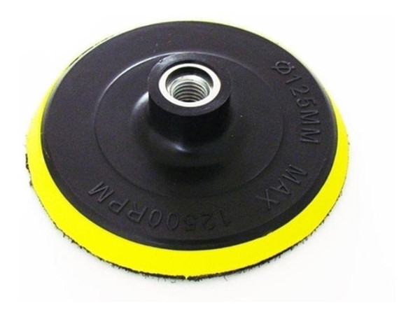 Disco Amoladora Base Velcro De 180 Mm + Lijas Con Velcro 1