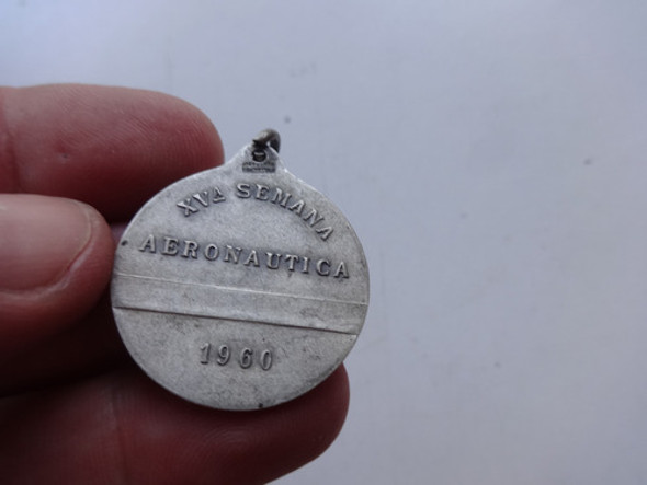 Medalla Militar Aviacion Aeronautica 1960 Avion Fuerza Aerea 1