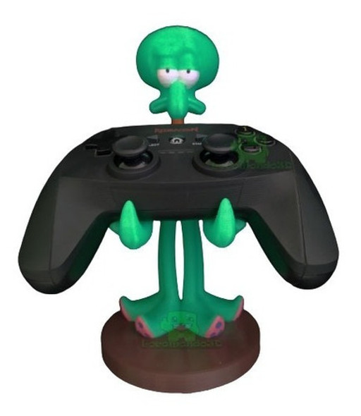 Soporte Joystick Calamardo Serie Bob Esponja Impresión3d 0