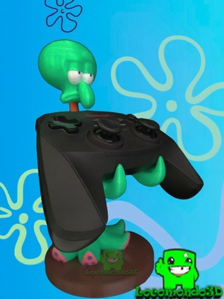 Soporte Joystick Calamardo Serie Bob Esponja Impresión3d 1