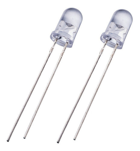 Led Azul 5mm Water Clear 4.000mcd 15 Grados X 10 Led 0