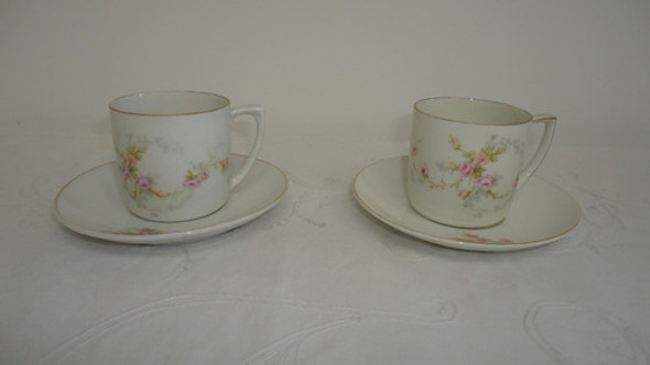 Tazas De Cafe Czchecoslovakas Antiguas 100 Años Miralas 0