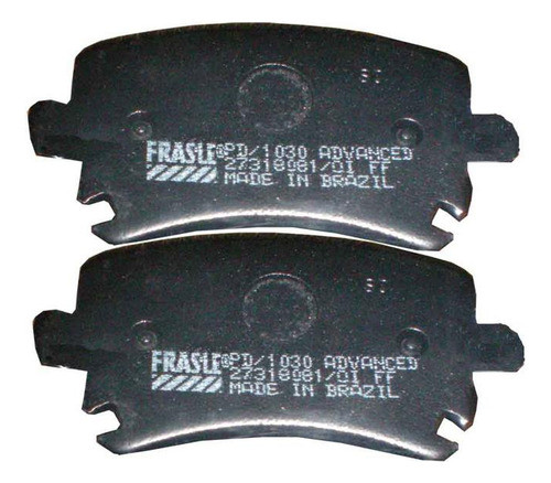 Pastilla De Freno Trasera Frasle Pd/1030 0