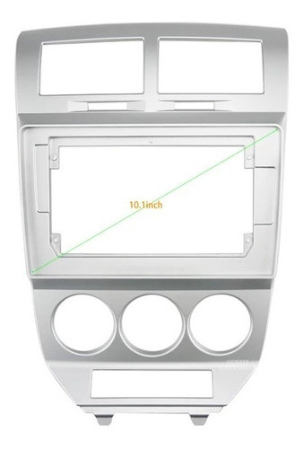 Marco Adaptador Estereo 10 Pulgadas Jeep Compass Mrje017t A 0