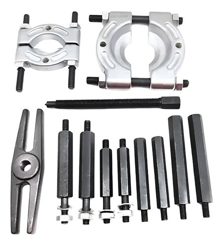 Juego Extractor De Rulemanes Tipo Cepo 12 Piezas Eurotech 0