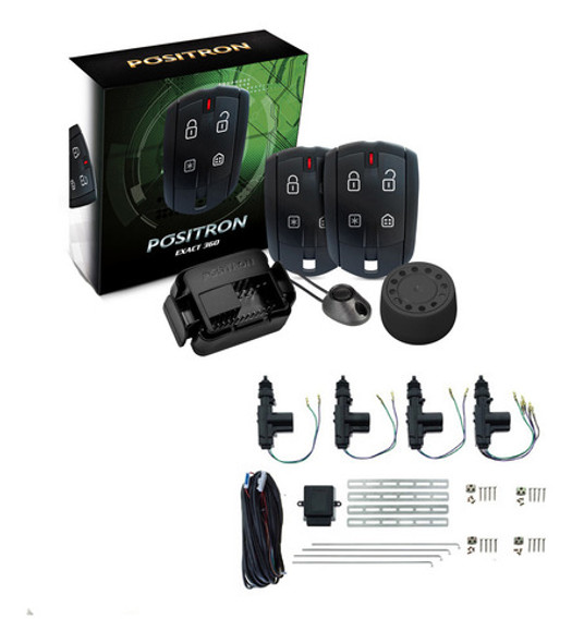 Alarma Positron Ex Imp + Cierre Central Elecrico 4ptas Zuk 0