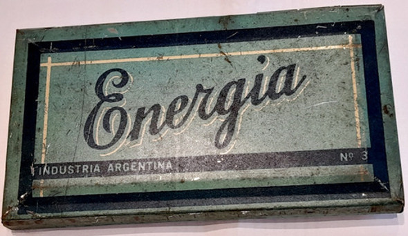 Almohadilla Para Sello Antigua New Old Stock Energía Chapa 0