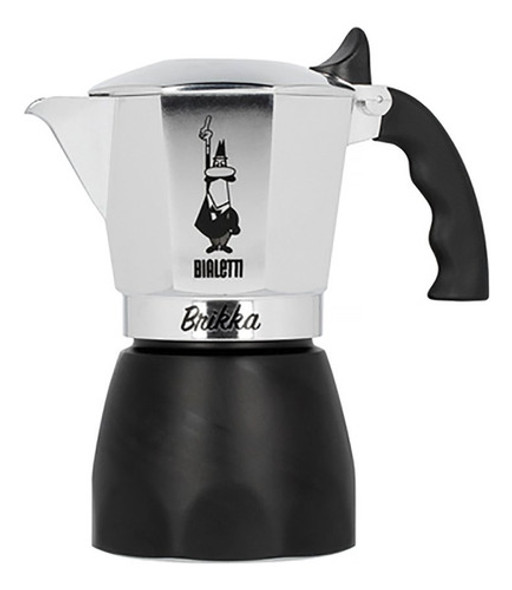 Cafetera Italiana Moka Bialetti Brikka 4 Tazas 0