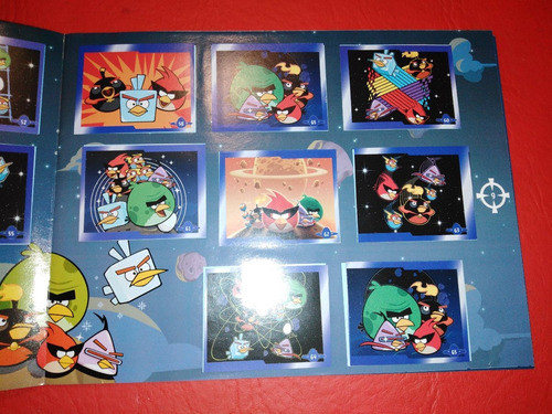 Album Angry Birds Space  Completo Excelente 1