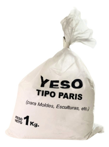 Yeso Tipo Paris 1kg Artístico Esculturas Moldes Artesanías 0 Yeso Tipo Paris 1kg Artístico Esculturas Moldes Artesanías 0