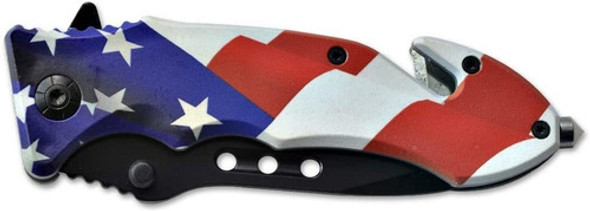 Cuchillo Plegable Mango Bandera Eeuu Hoja Acero 0 Cuchillo Plegable Mango Bandera Eeuu Hoja Acero 0