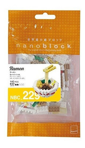 Juego De Construccion De Fideos Ramen Nanoblock (140 Piezas) 1