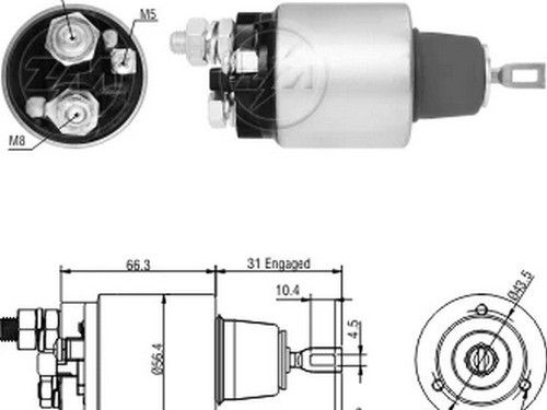 Solenoide O Automatico De Arranque Zm 3-571 0