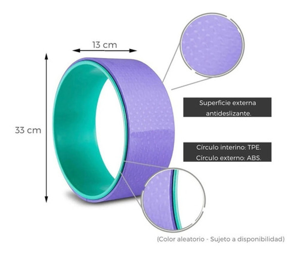 Aro De Yoga Rueda Pilates Fitness Ejercicio Gimnasia Espalda 1 Aro De Yoga Rueda Pilates Fitness Ejercicio Gimnasia Espalda 1