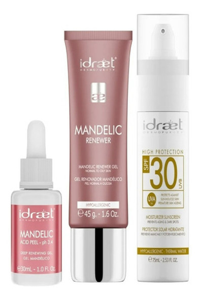 Promo 3 X 2 Kit Peeling Profesional Acido Mandelico Idraet 0 Promo 3 X 2 Kit Peeling Profesional Acido Mandelico Idraet 0
