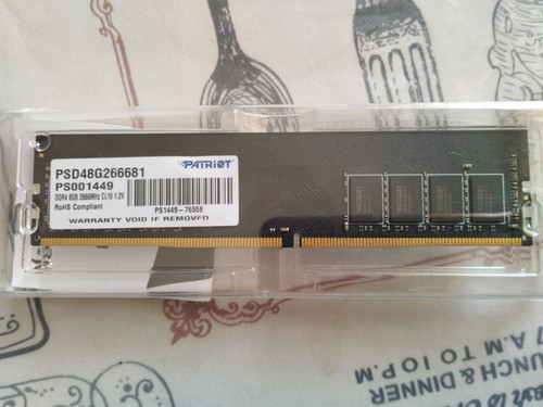 Memoria Ddr4 8gb Patriot 1