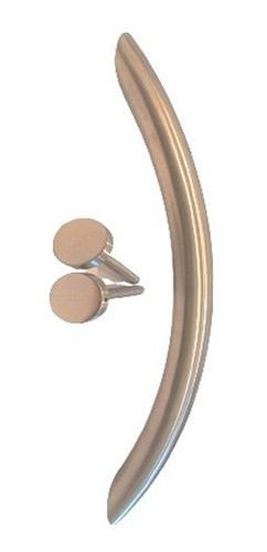 Manijón Barral Curvo Simple Becuza 30 Cm X 25 Mm Ac Inox 0